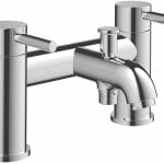 pease bath shower mixer w bracket chrome