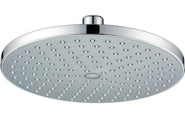 round showerhead 200mm chrome