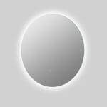 savage 800mm round back lit led mirror