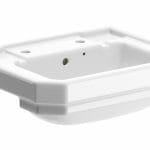 sherford 500x450mm 2th semi recessed basin