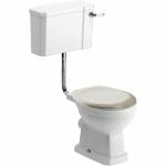 Sherford Low Level Wc Matt Latte Soft Close Seat