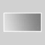 solfach 600x800mm rectangle surround lit led mirror