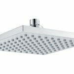 square showerhead 200mm chrome