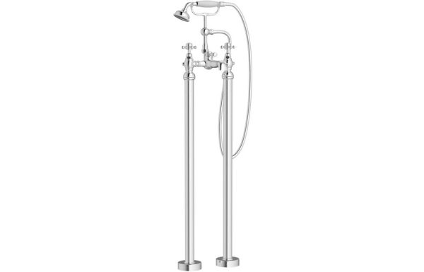 tain floor standing bath shower mixer w shower kit