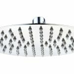 ultra slim round 200mm showerhead st steel