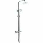 vemillion thermostatic bar mixer w riser overhead kit