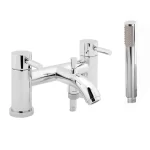 MN AQ 14929 Deva Vision Deck Mounted Bath Shower Mixer Tap With Kit Chrome4480