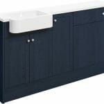 Beam 1542mm Basin, WC & 1 Door Unit Pack (LH) - Indigo Ash