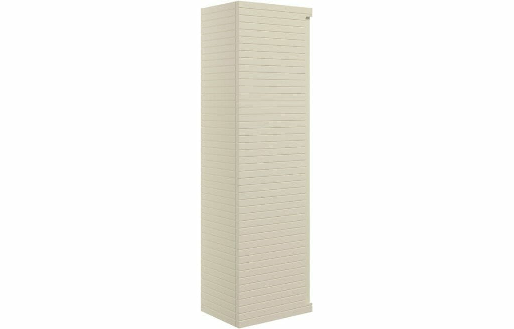 Orient 350mm Wall Hung 1 Door Tall Unit - Matt Cotton
