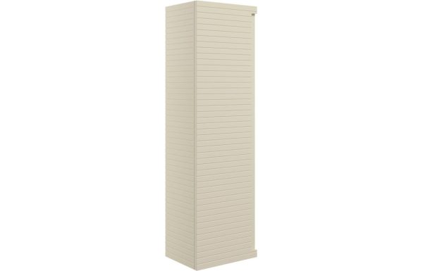 Orient 350mm Wall Hung 1 Door Tall Unit - Matt Cotton