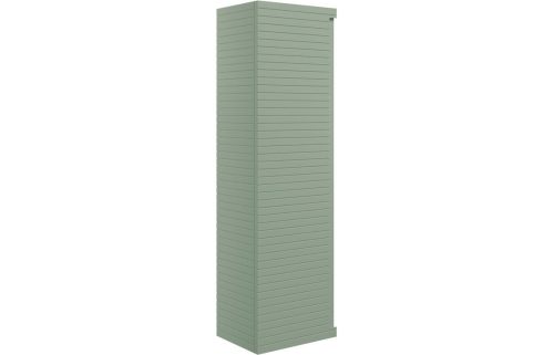 Orient 350mm Wall Hung 1 Door Tall Unit - Matt Willow Green