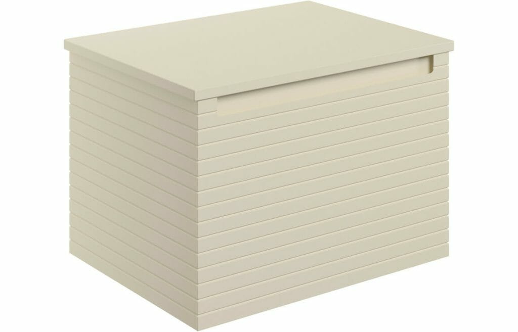 Orient 600mm Wall Hung 1 Drawer Basin Unit & Worktop - Matt Cotton