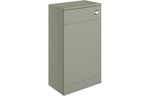 Stour 500mm WC Unit - Matt Olive Green