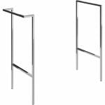 Stour Optional Frame w/Integrated Towel Rail - Chrome