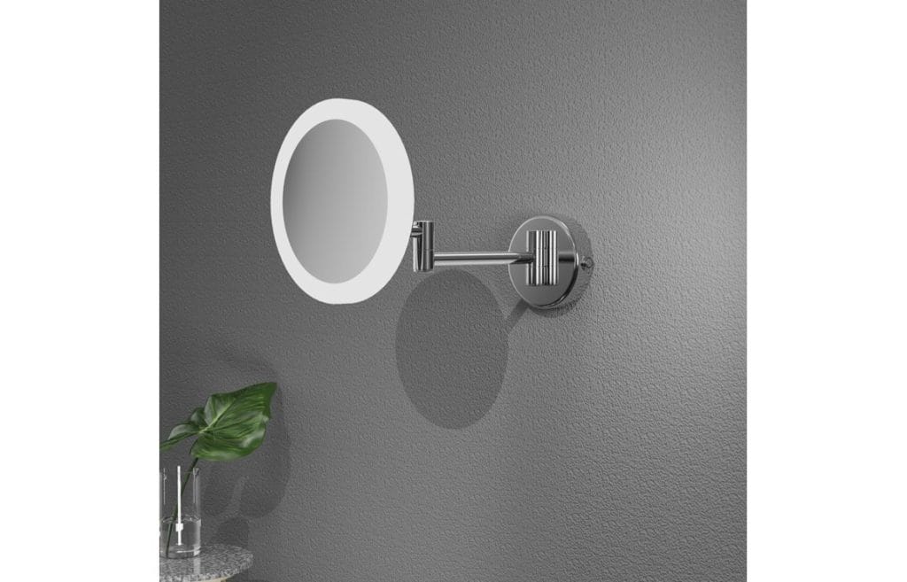 Asor Round Led Cosmetic Mirror Frameless