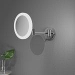 Asor Round Led Cosmetic Mirror Frameless