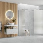 Refx Icon Fluted Chr Wetroom Side Rm