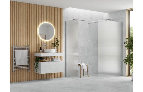 Refx Icon Fluted Chr Wetroom Side Rm